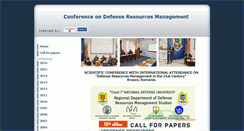 Desktop Screenshot of conference.dresmara.ro